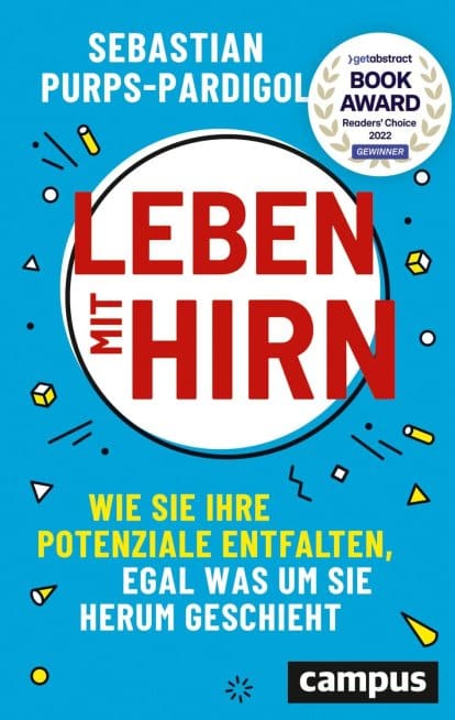 Buchcover „Leben mit Hirn“